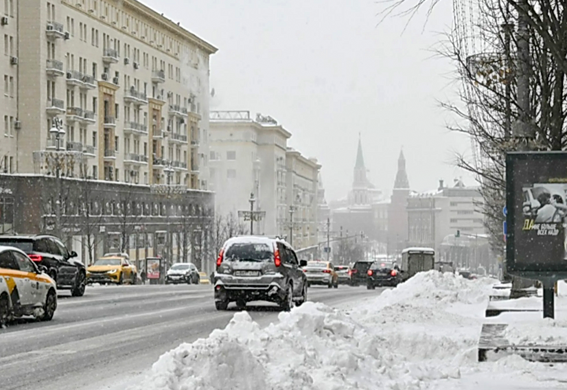 До 20 января в Москве действует «желтый» уровень погодной опасности 