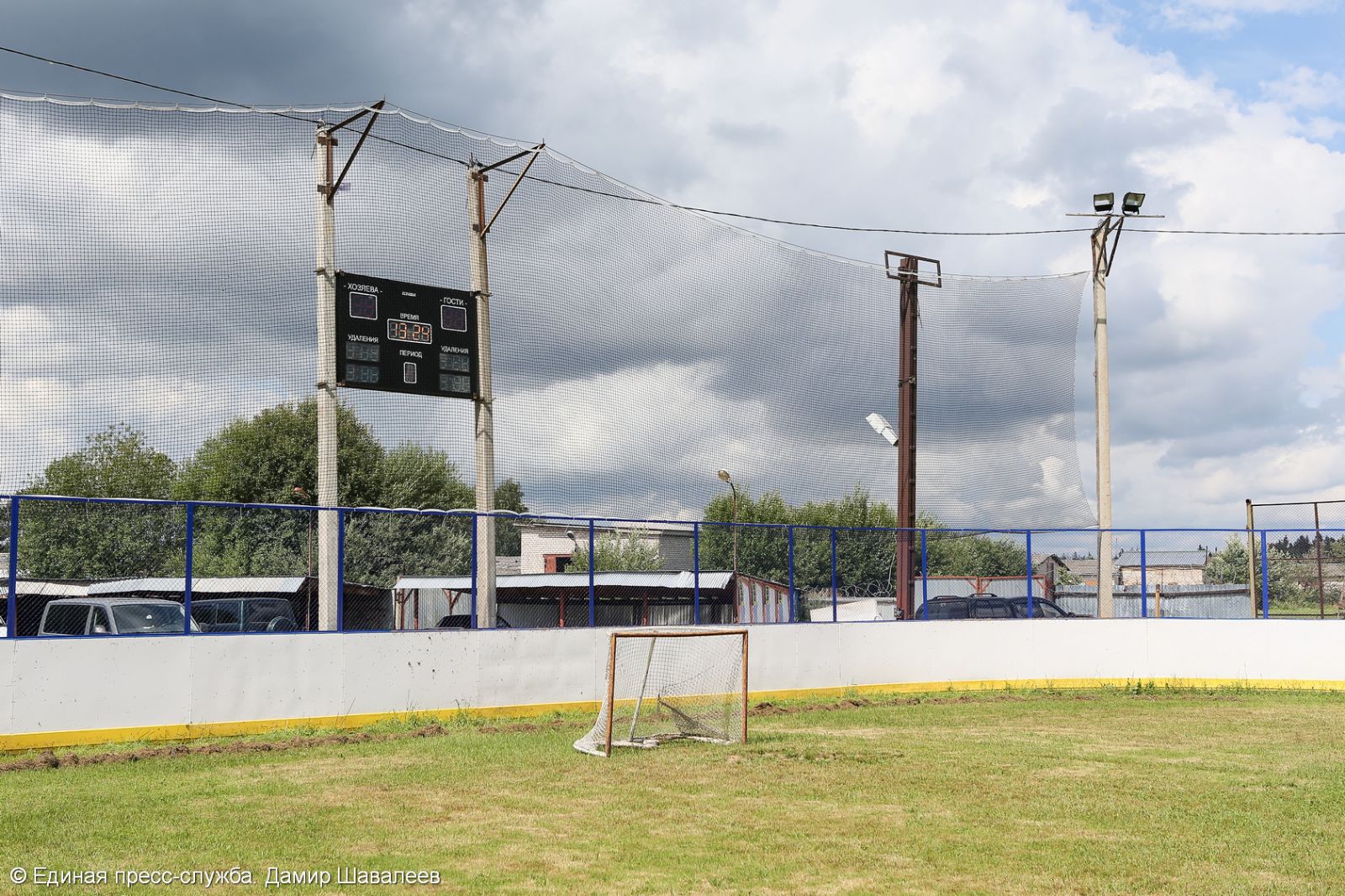 В Сергиево-Посадском районе появится новое футбольное поле с искусственным покрытием